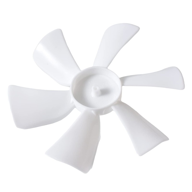 COEFEPIY 6" 12V White RV Vent Fan Blade D-Bore Replacement