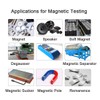 Toplionace WT10A Portable LCD Gauß Meter Digital Flow Meter Surfaces