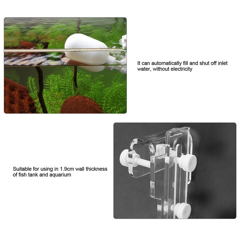 Auto Water Filler Plastic Water Level Controller Adjustable Float Valve