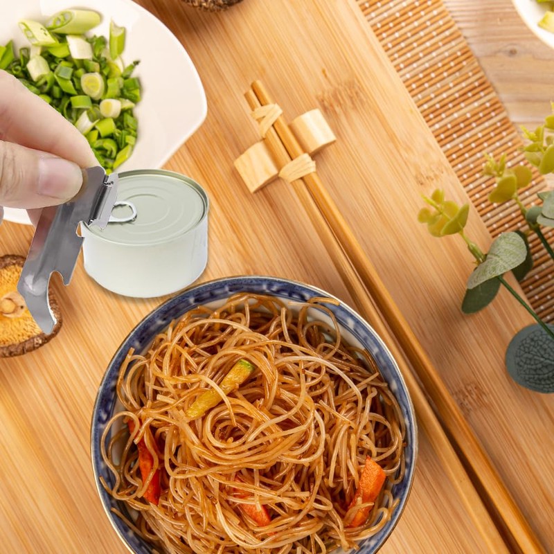 3PCS Mini Easy Can Opener Stainless Steel Multi Purpose Reusable