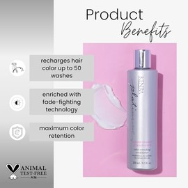 Kenra Platinum Color Charge Conditioner | Extiende El Color | Recarga El Color Hasta 50 Lavados | Hidratación Ligera | Ayuda A Mantener El Color | Para Todo Tipo De Cabello Y Color | 250 ml