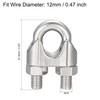 sourcing map Wire Rope Clip Clamp M12 316 Stainless Steel