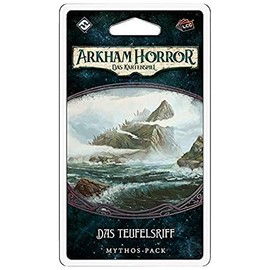 Fantasy Flight Games | Arkham Horror: LCG – Das Teufelsriff | Expansion | Expert Game | Card Game | 1-4 Players | Ages 14+ | 45+ Minutes | German Version