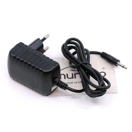 Charger suitable for Gardena floor crumb 7/25, edge shears Accu 4 Accu 6, shrub shears ST6 ST450, lawn shears RL20 (replaces NL12), charging cable, hedge trimmer with Mungoo display cleaning cloth