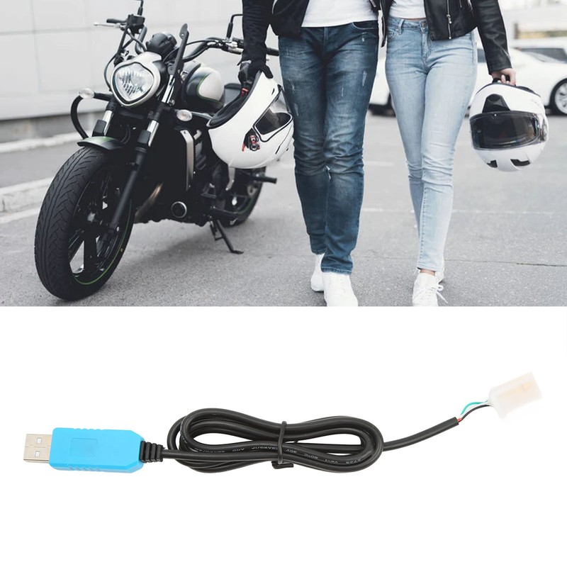 RS323 Electric Motorcycle Controller Cable High Sensitivity USB to TTL