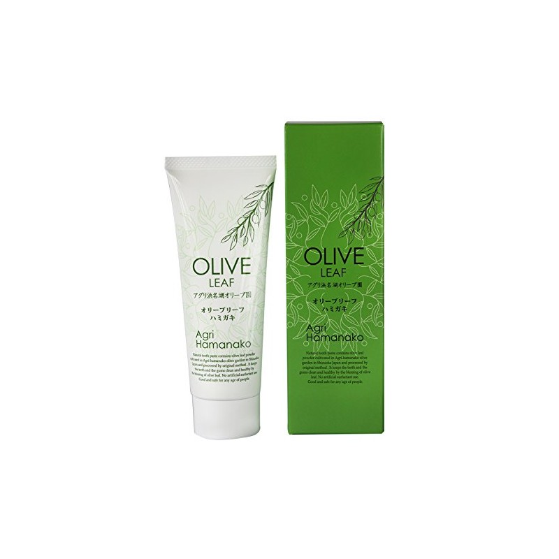 Agri Hamanako Olive Garden Olive Leaf Toothpaste, 3.5 oz (100
