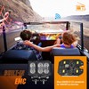 Nilight 2 PCS 3 Inch LED Pods Square 1500LM Built-in