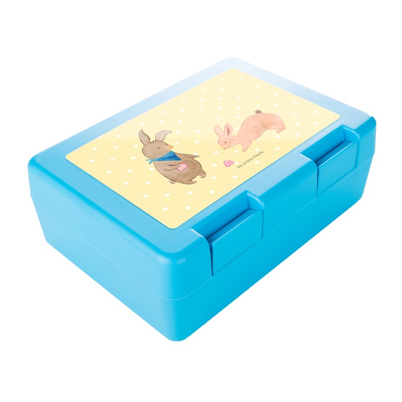 Mr. & Mrs. Panda Lunch box rabbit shell - gift,