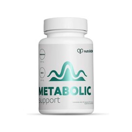 nutriADN – Metabolic Support con Berberina Aristata, EGCG y Picolinato de Cromo – Suplemento Alimenticio de Ingredientes Naturales – 90 Cápsulas Veganas