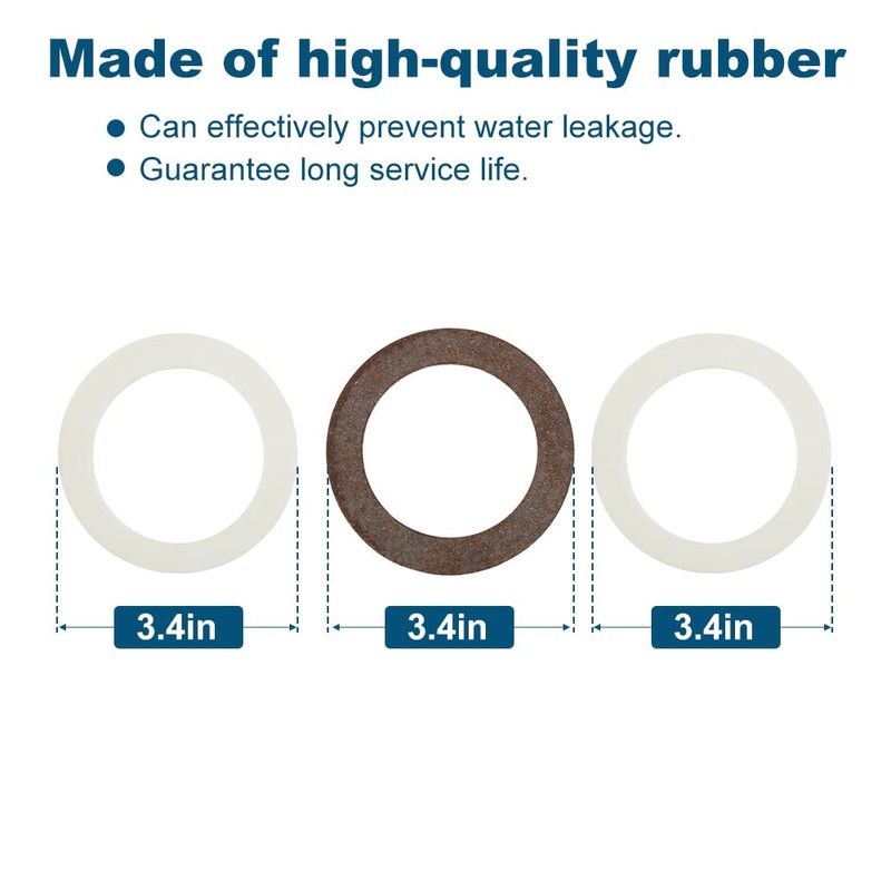 Hicello Above Ground Pool Complete Return Jet Fitting with Gasket