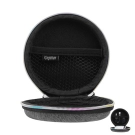 Kingshion Mini Shaver Carry Case, Small Electronic Organizer Travel Case, Portable Travel Men Carrying Small Storage Pouch Zipper Bag for Electric Shavers