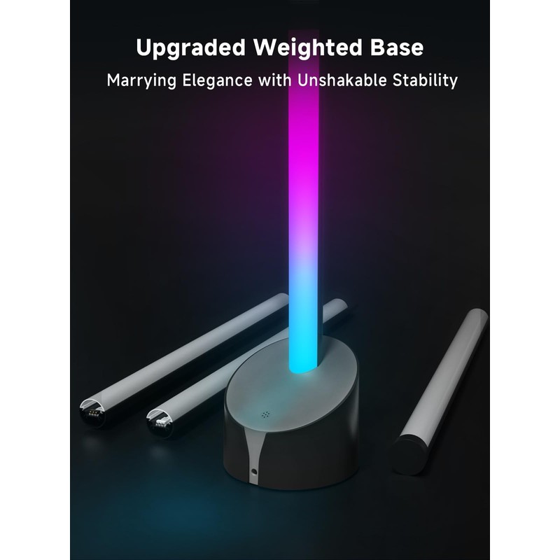 Tyute Standing Floor Lamp, RGB LED Lamp with Music Sync,