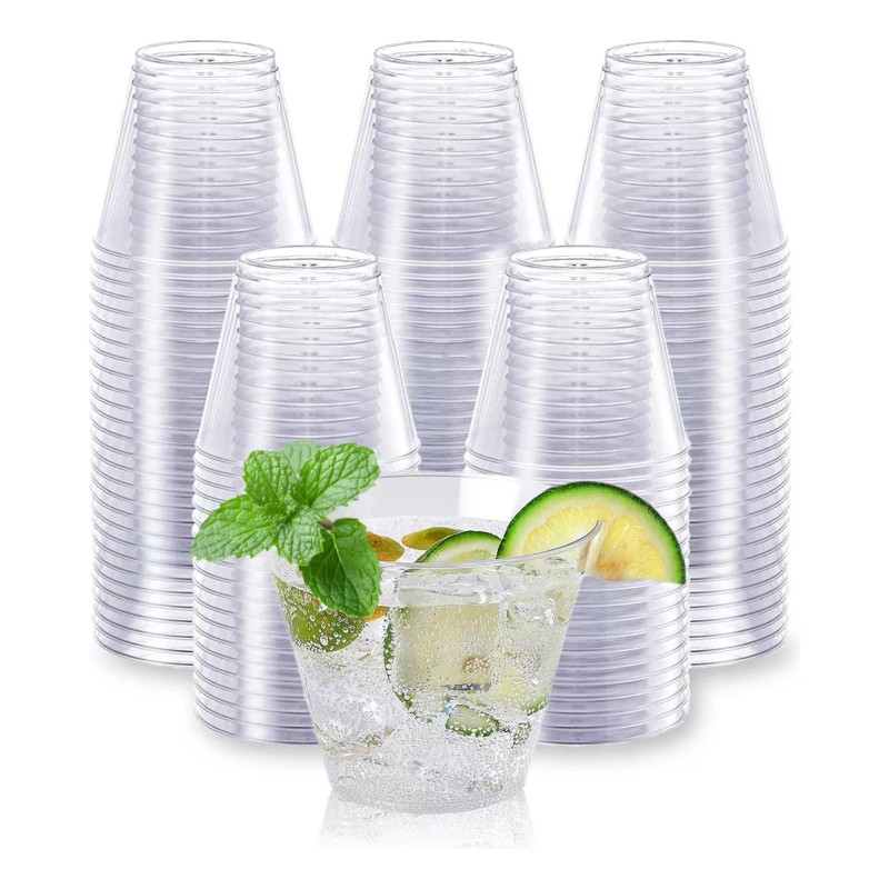 Berry Bloom 1000 Vasos Desechables De Plástico Tipo Cristal, 9