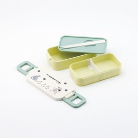 Skater YZW3AG-A Lunch Box, 20.3 fl oz (600 ml), Antibacterial, 2-Tier, For Women, My Neighbor Totoro, March, Studio Ghibli, Made in Japan