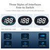 AZIJYV H2 Digital Speedometer GPS HUD Universal All Cars Head