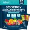 Sooergy Electrolytes Powder Packets Sugar Free Hydration Packets, 7 Flavors