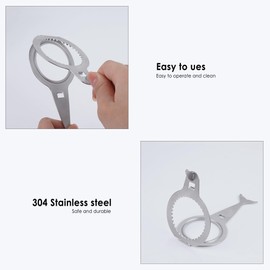 JANKOW Coffee Dripper Filter Reusable, Stainless Steel Filter, Permanent Coffee Filter for Handmade Coffee Enthusiasts.