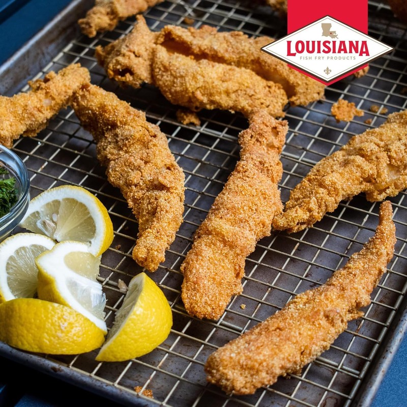 Louisiana Fish Fry - Seasoned Fish Fry Mix 10 Ounce