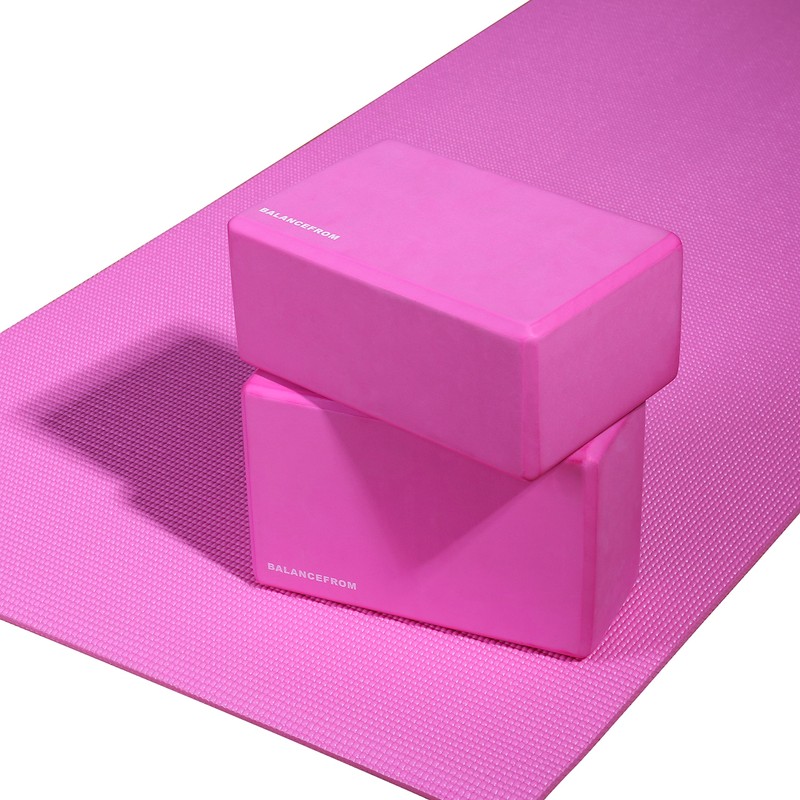 BalanceFrom GoYoga - Juego de 2 Bloques de Yoga de