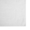 Homescapes Frottee Badvorleger Imperial 50 x 80 cm weiß, Duschvorleger
