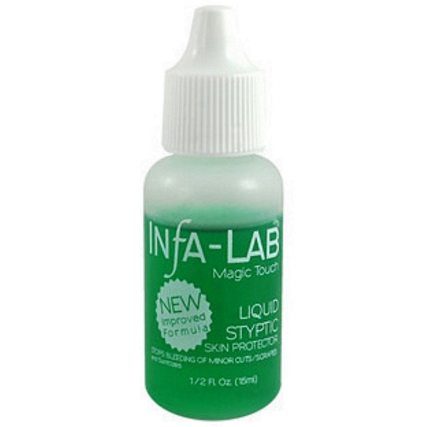 Infalab Lab Radical Touch Liquid Styptic .5 oz blue or green by Infalab