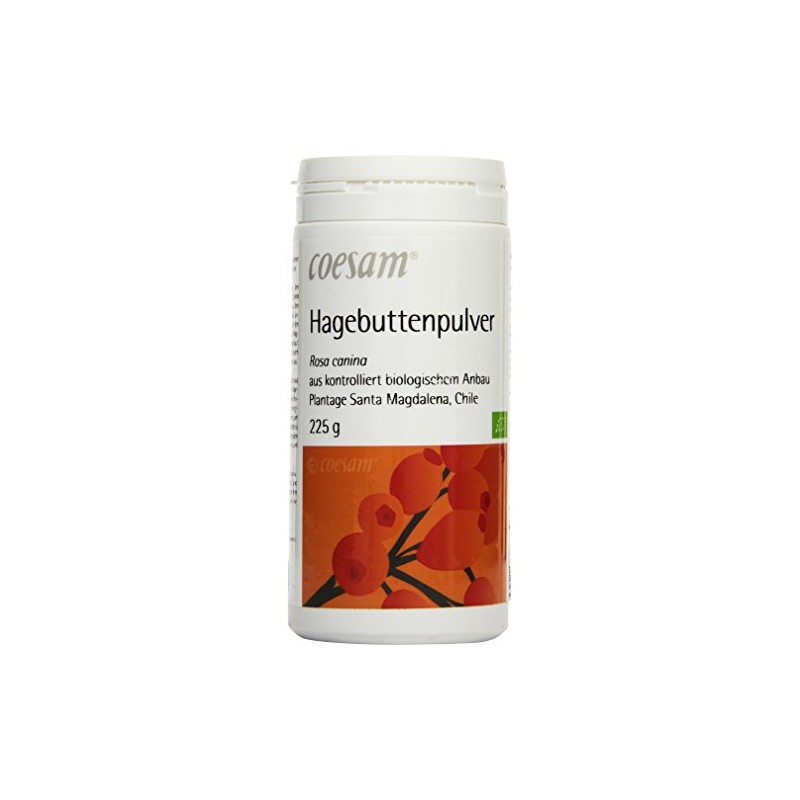 Coesam Organic Rosehip Powder, Pack of 1 (1 x 225