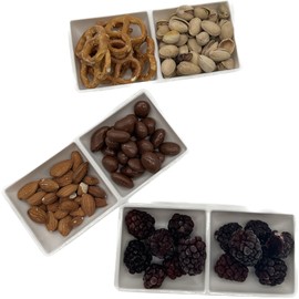 Juego de 3 salseros De Melamina, Recipientes Para Botanas. Ideal Para Salsa Roja, Salsa De Sushi, Condimentos, Ketchup.