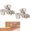 BDHI 10pcs 8mm Dowel Centre Point Dowel Pin Center Woodworking