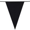 Boland Elegant Decoration Bunting Banner 45x30 cm - Durable Black