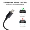 RIIEYOCA Multi Mini USB Splitter Cable,3 in 1 USB 2.0