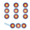 NBEADS Targets Paper, Archery Target Practice Accessories, 3 Spot Archery