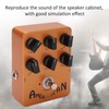 Speaker Simulator Electric Guitar Cabinet Simulation Effect Pedal 6 Knobs