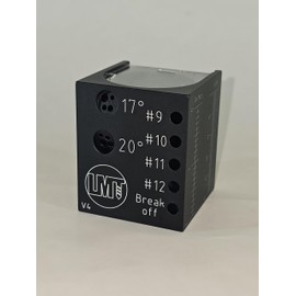 LMT Tungsten Sharpener V4 Rotary Tool for TIG Welding -Tungsten Electrode Sharpener with Stick-Out Gauge & Cut-Off Slot - 4in1 Sharpener for Tig Welding with Sharpens 4Sizes & 4Angles