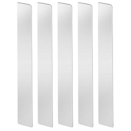 304 Stainless Steel Sheet Strips Stainless Steel Sheet Metal Strips Bendable Gap Filler Welding Accessories Metal Plate for DIY Repair Pack of 5