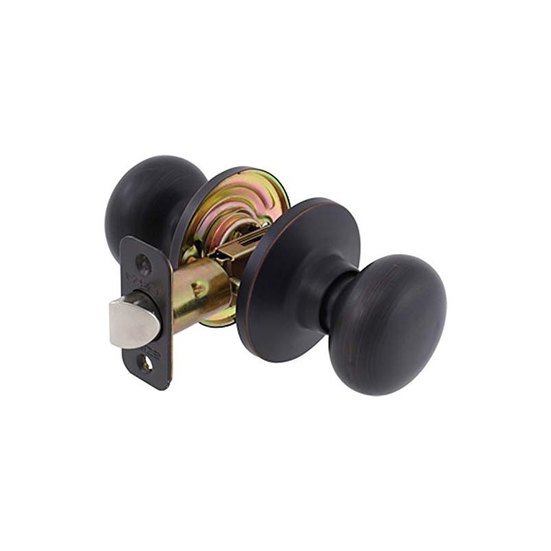 Delaney Hardware 101T-OL-US12P-Passage Olivia Knob Passage, Tuscany Bronze