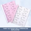 Engrowtic 800 Pcs Tardy Slip Book with Carbonless Duplicates 3.5