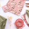 YöL 4 Pink Floral Placemats & 4 Coasters - Dining