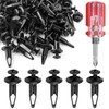 Xislet 100 Pcs Plastic Rivets Compatible with Rhino 450 660
