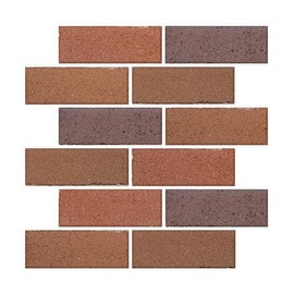 SABONPOP 10 Sheet New Hard Materials Peel and Stick Backsplash Tile PVC, 3D Peel and Stick Wall Panels for Living Room, Bathroom, 12 x 12inch （Red）…