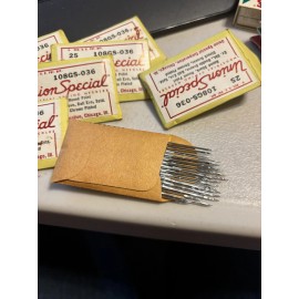 Union Special Vintage Union Special Sewing Machine Needles 108GS-036 Packs of 25