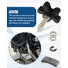 MEEIHUI Throttle Thumb Tension Screw Kit Fit for Harley Davidson