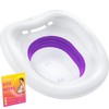 Soothic Sitz Bath for Toilet Seat Postpartum Care and Hemorrhoids,