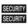 Mtgluk Security Patches 2 Pack, Hook and Loop Embroidered Patches,