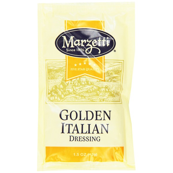 Marzetti Italian Dressing, Golden, 1.5 Ounce (Pack of 60)