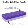 6 Packs Foot Pumice Stone, Double Sided Foot Scrub for