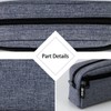 xincx Big Capacity Pencil Case Stationery Pouch, Multi-Colored Pen Pouch,