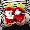 Niki Classic Bear 2024 Key Ring, Bear + Strawberry, 5.1