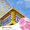 L LIKED Smile Raffle Tickets Roll,Each Tickets 1''x2'',for Events, Entry,