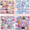 3dシール おしりぷにぷにシール かわいい 6点 4点セット 貼り付け可能 女の子 3Dカートゥーン マシュマロ diy