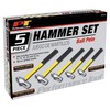 Performance Tool M7134 Fiberglass Ball Pein Hammer Set, With Fiberglass